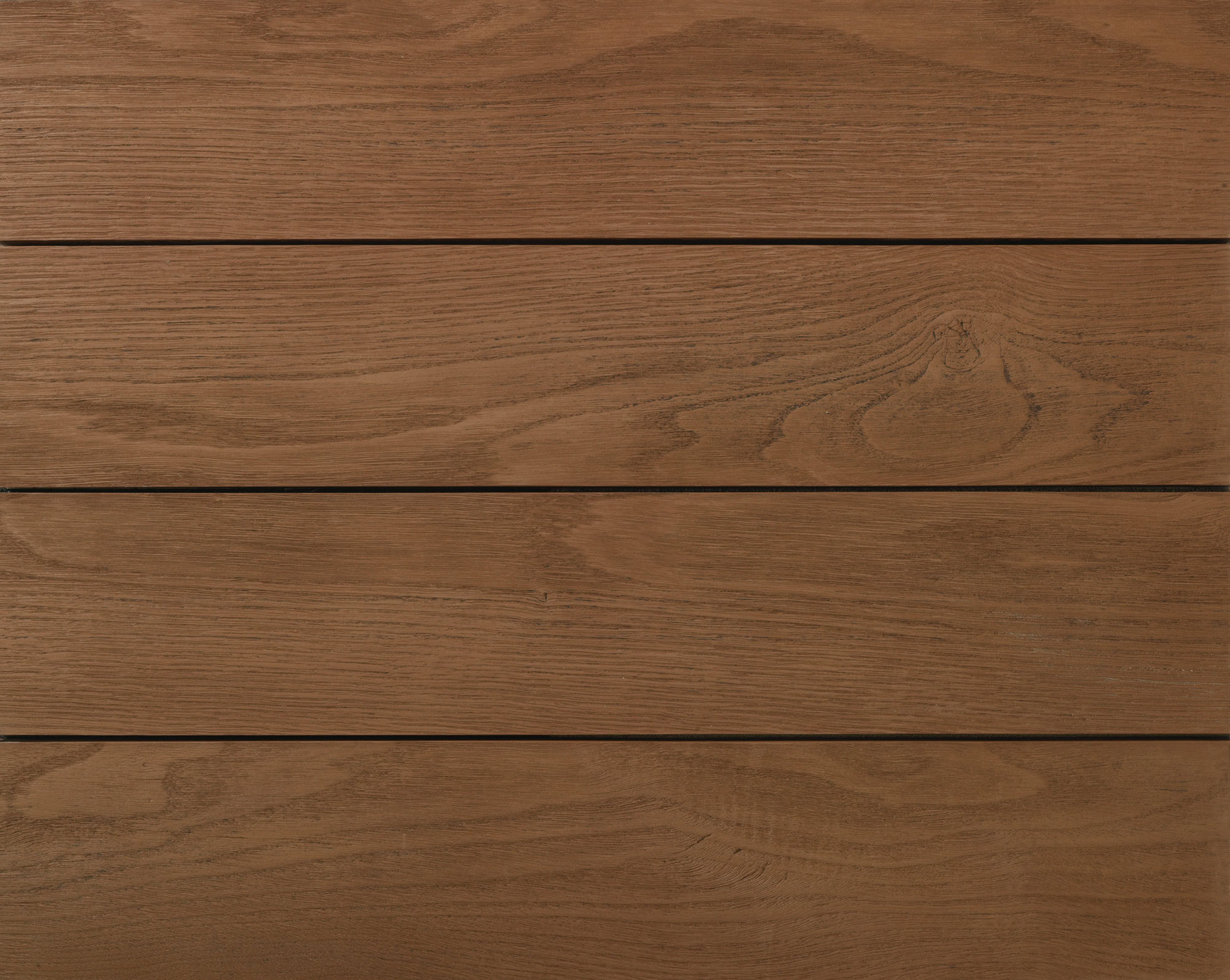 Millboard Enhanced Grain Coppered Oak – bovenaanzicht van de houtnerf en het legbeeld