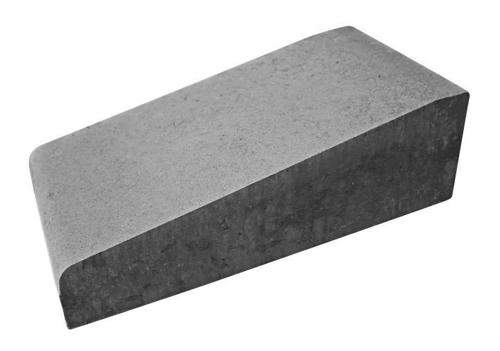 Inritband 30x60x12/20 tussenstuk grijs
