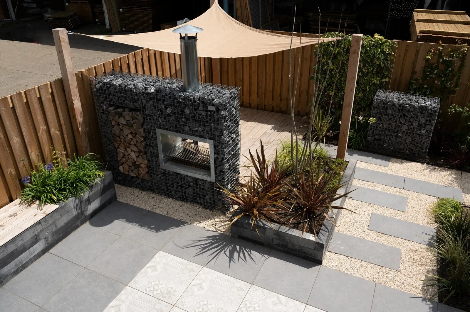 Ceramiton Titan 60x60x4cm 60x3x60cm Mosaïc Silver