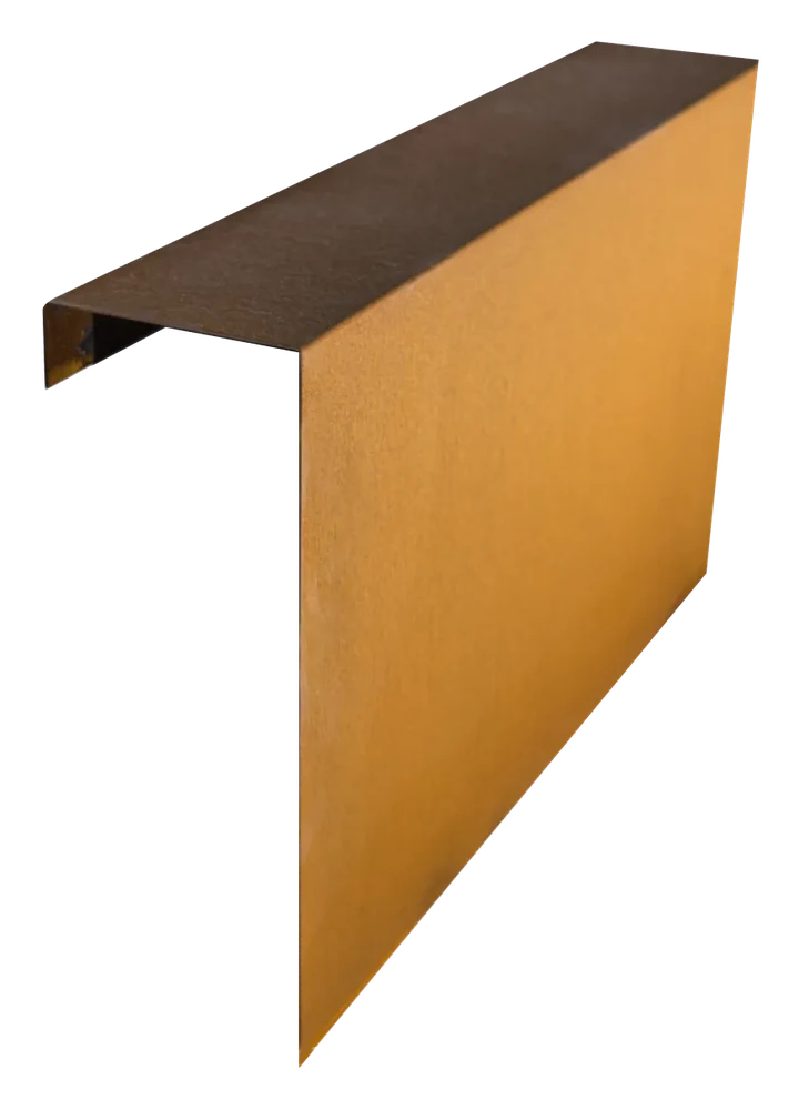 Corten Overzetstuk 12x45x100cm