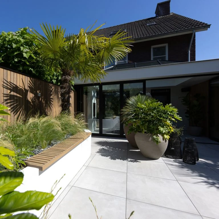 GeoCeramica® Concreet 60x60x4cm Silver