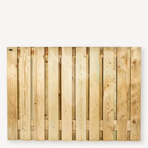 Tuinscherm Vleuten (19+2) Vuren groen geïmpregneerd 180x130 130x180x5.4cm