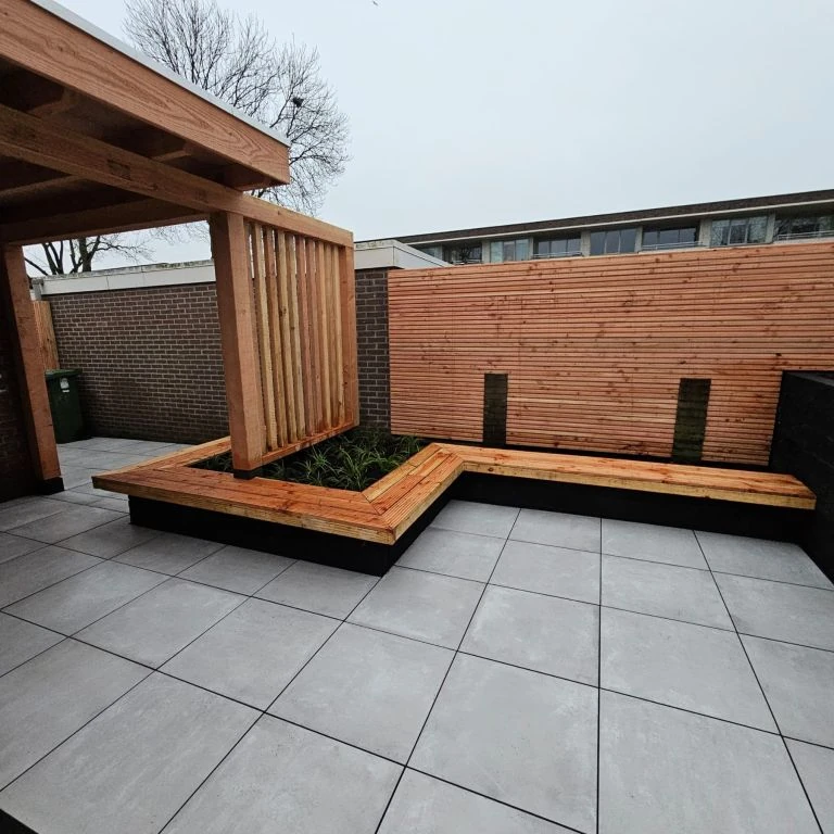 GeoCeramica® Concreet 60x60x4cm Silver