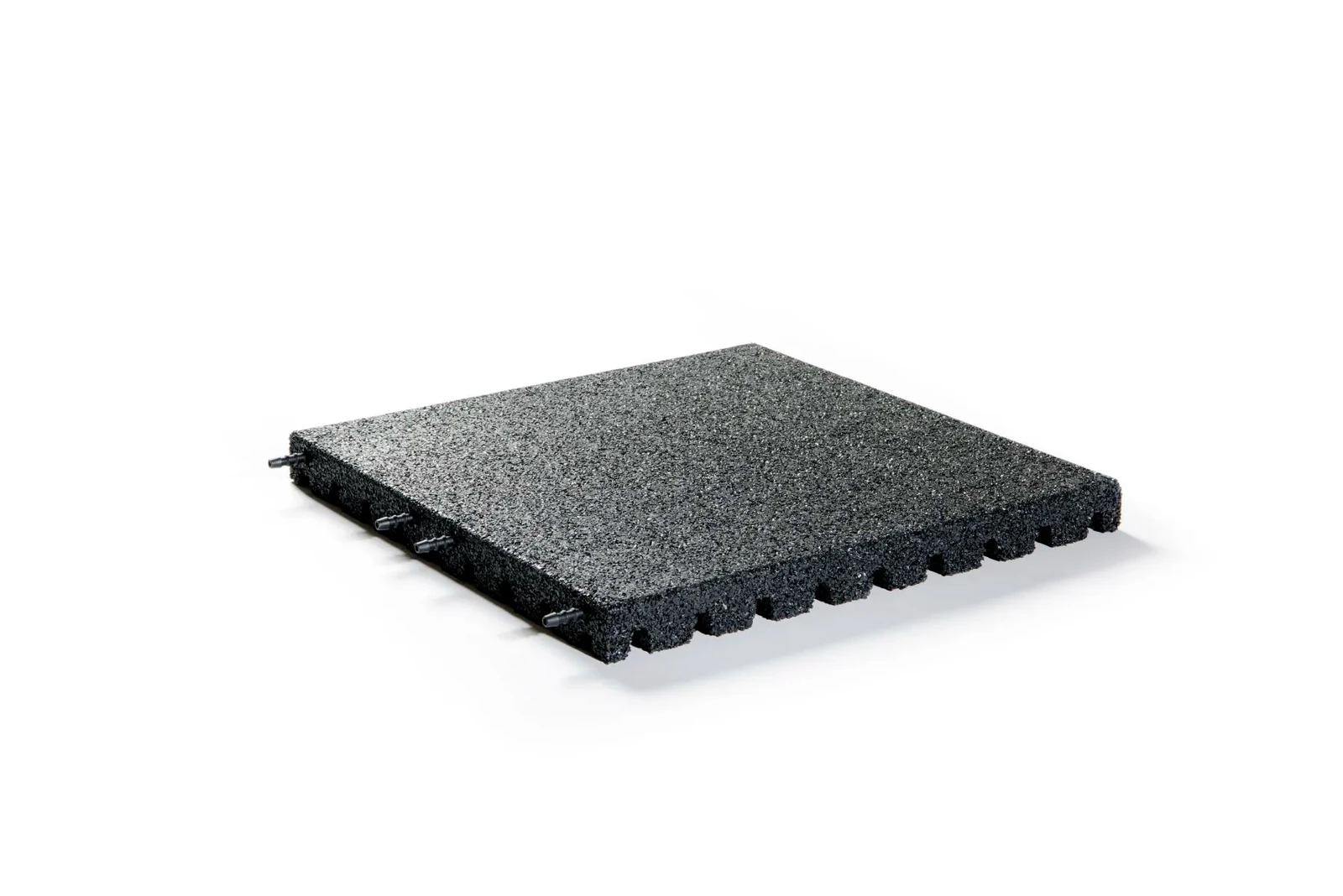 Veiligheidstgl Zwart 50x50x4 LET OP + 3 PENNEN PER TEGEL 50x50x4cm