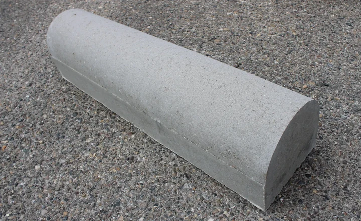 Parkeerstootband 20x20x100 dubbelzijdig 20x20x100cm Grijs