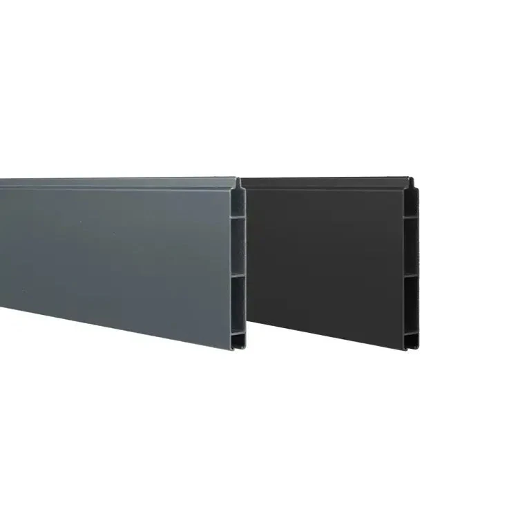 Boston Aluminium 21x160mm (wb 150mm) 178cm RAL7016 16x2.1x178cm Antraciet