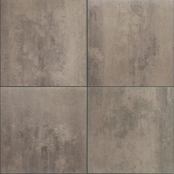 Serenio Midden grijs nuance 60x60x4cm Grijs