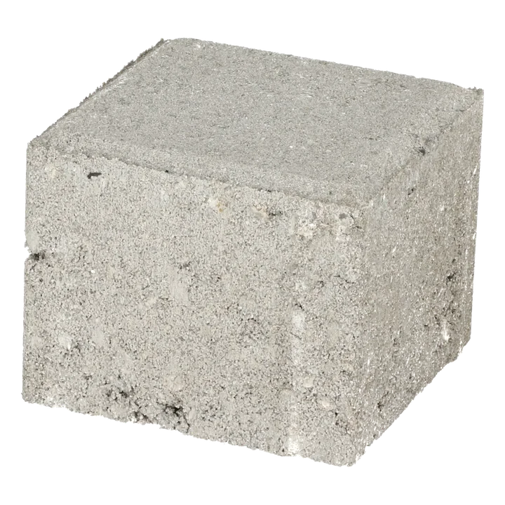 Ecotop Base Halve bss 10,5x10,5x8 normaal facet grijs KOMO PL2 10,5x10,5x8cm Grijs
