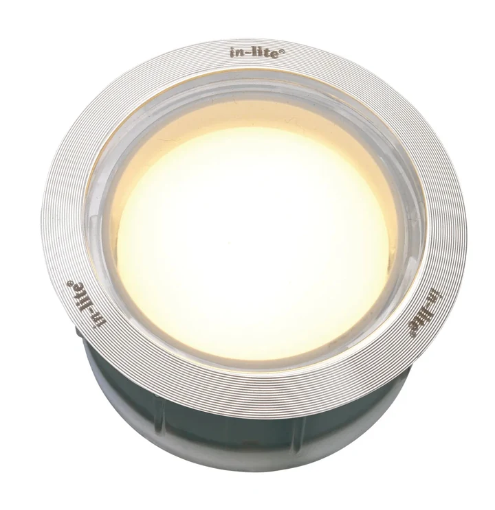 In-Lite Fusion LED grondspot 12V - RVS - Ø 60mm