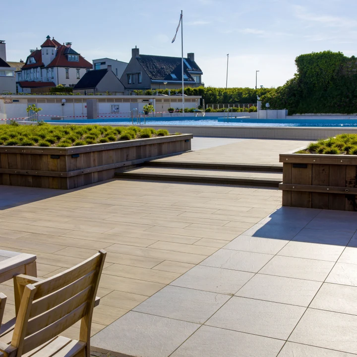 GeoCeramica® Fiordi 60x60x4cm Grigio