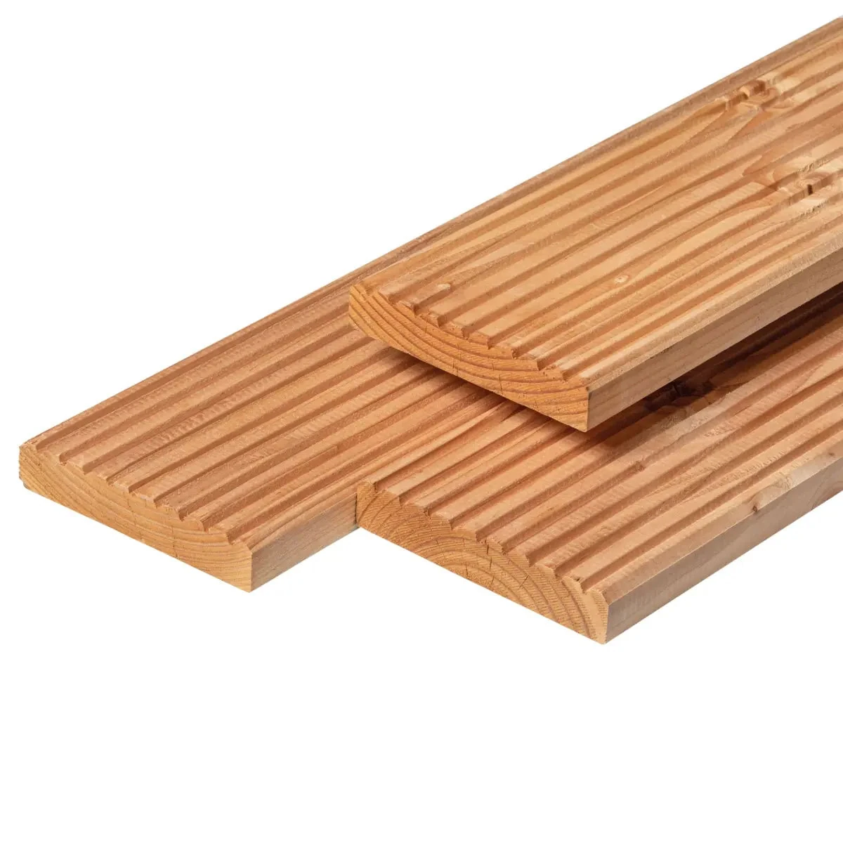 Vlonderdeel/dekdeel Douglas Gedroogd en Gescha. 2,8x14,5x400 14.5x2.8x400cm