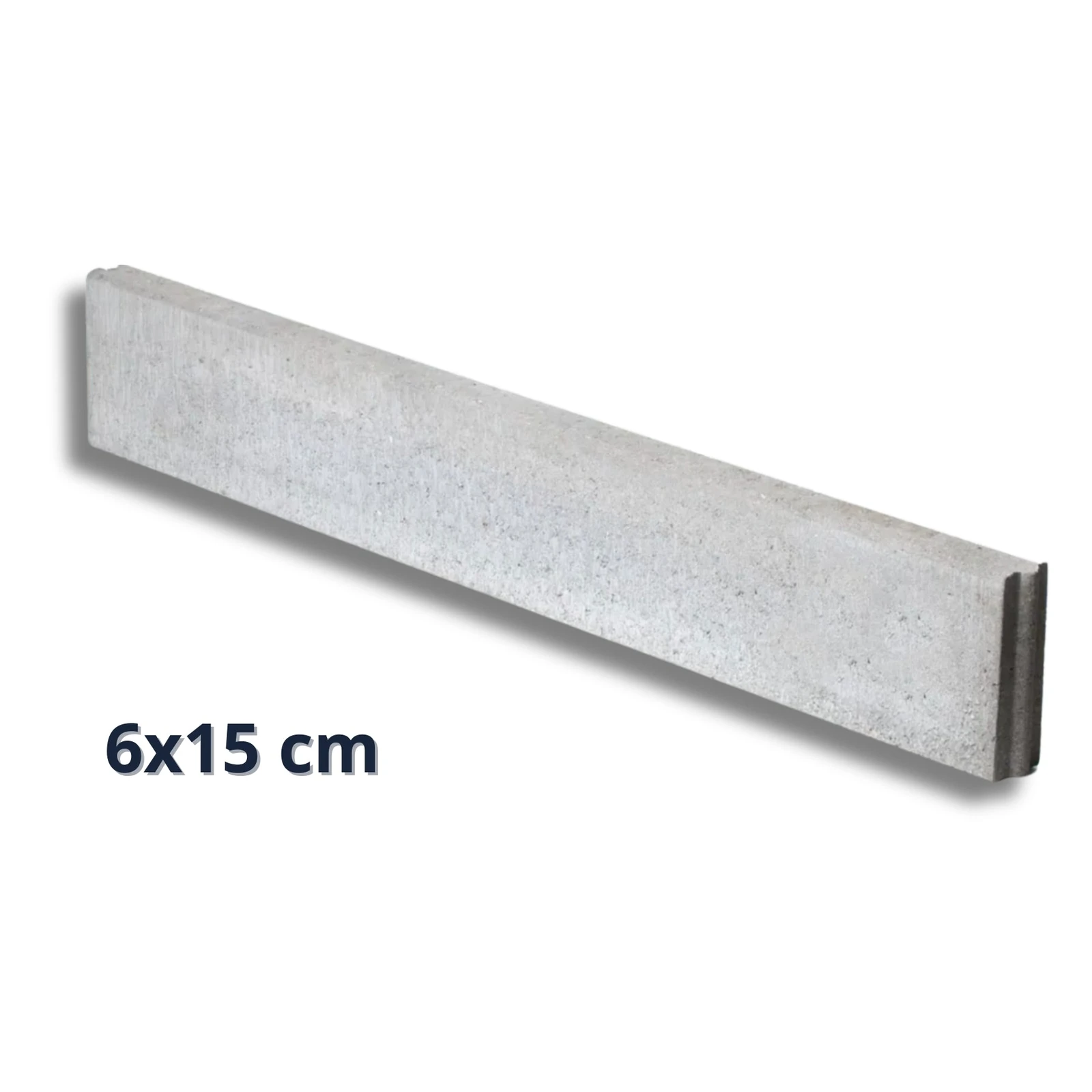 Opsluitband grijs 6x15x100 Excluton