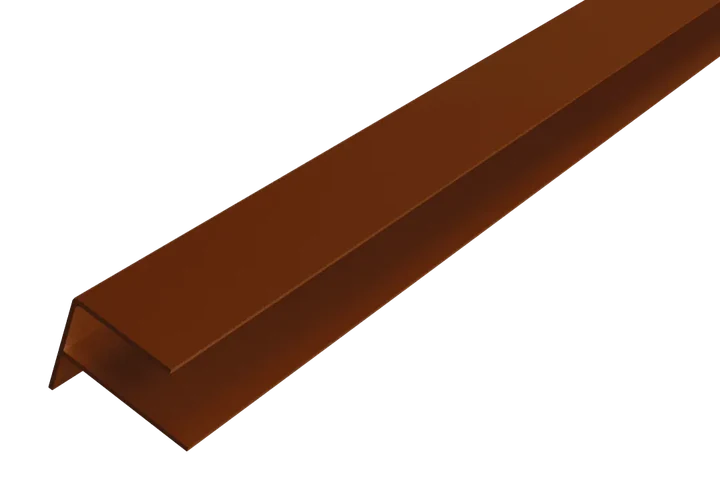 WPC WEO35-60 Alu F-profiel 65x80mm 300cm Ipé 6.5x8x300cm