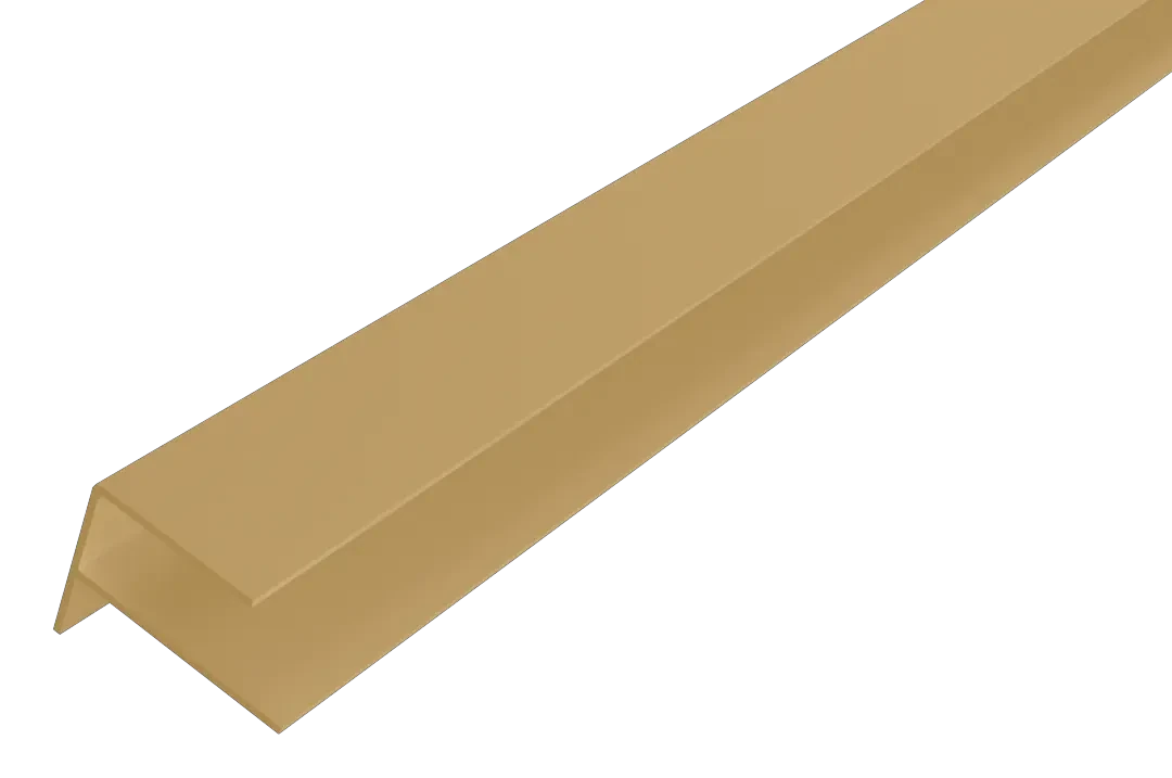 WPC WEO35-60 Alu F-profiel 65x80mm 300cm Cedar 6.5x8x300cm
