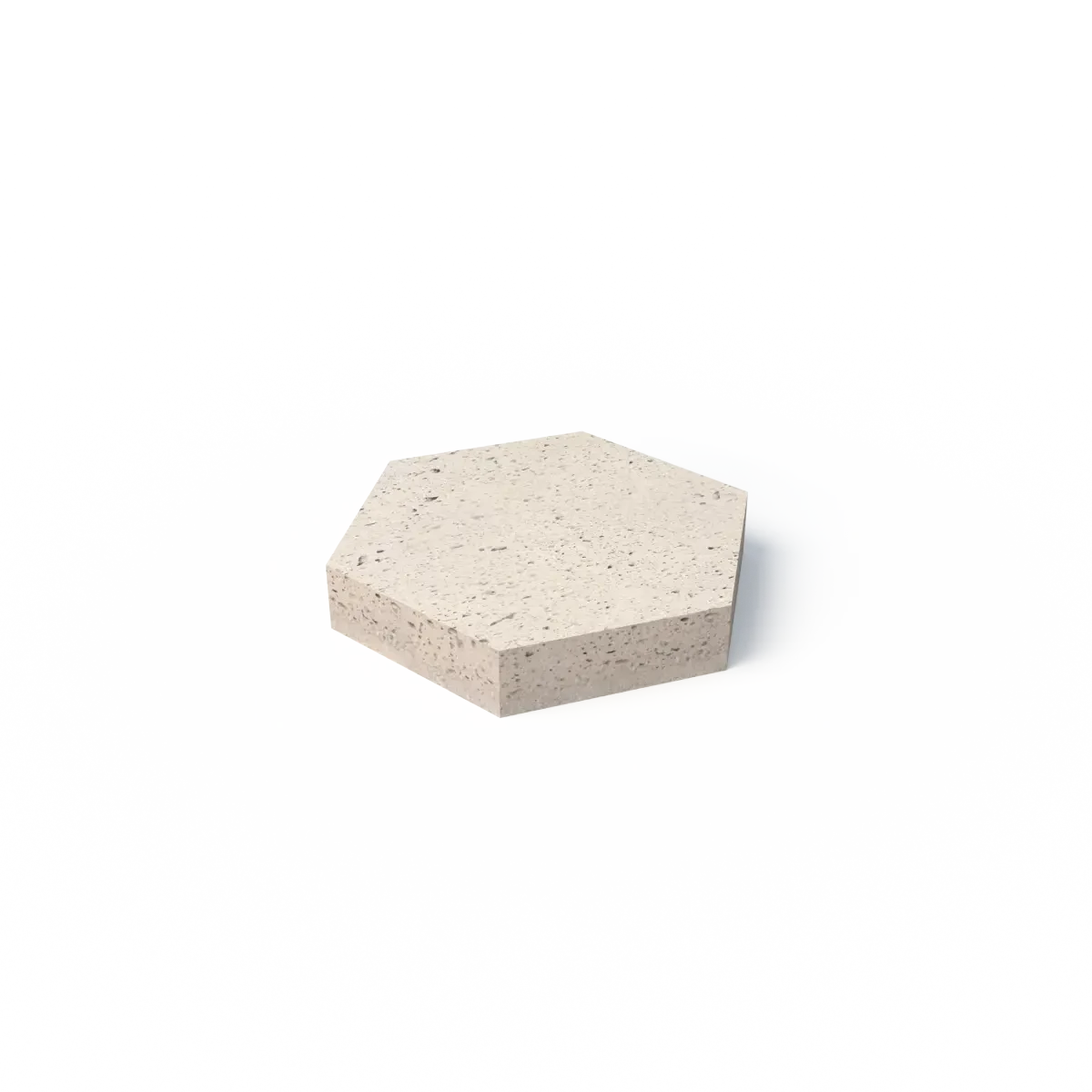 Schellevis Oudhollands 6-kant tegel Creme 37,5x37,5x7cm