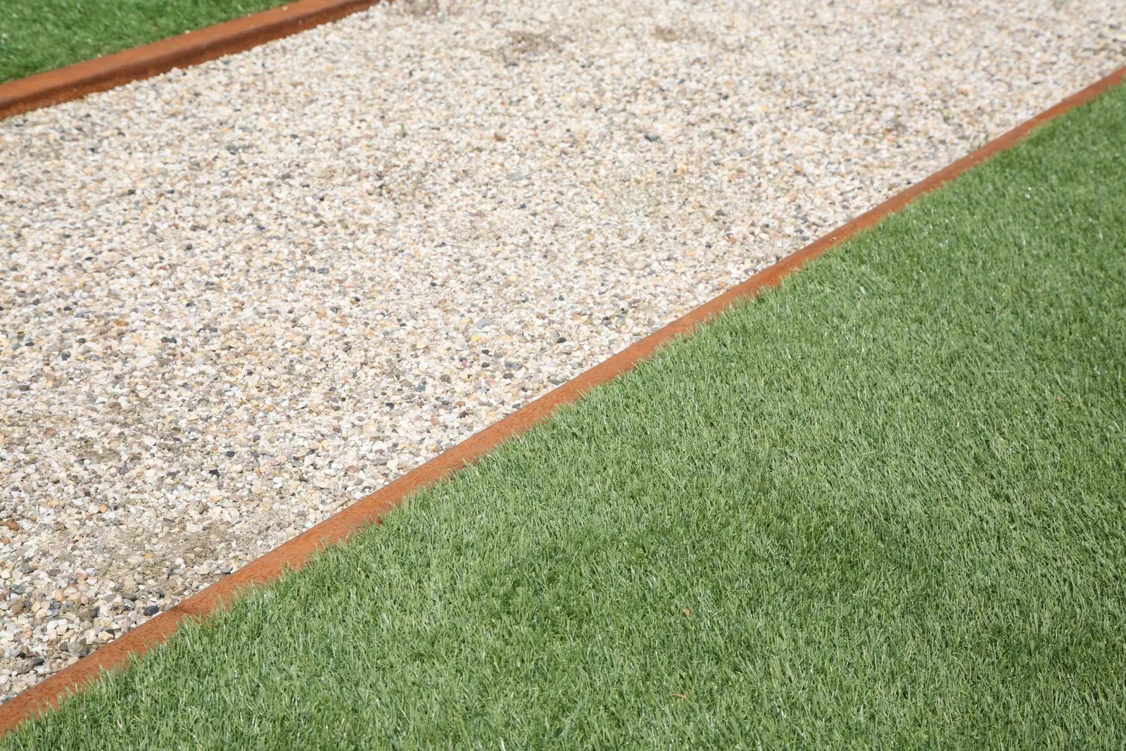 Overzetprofiel Opsluitband 6cm Gelijkz. 220x4x4x6,5 Corten