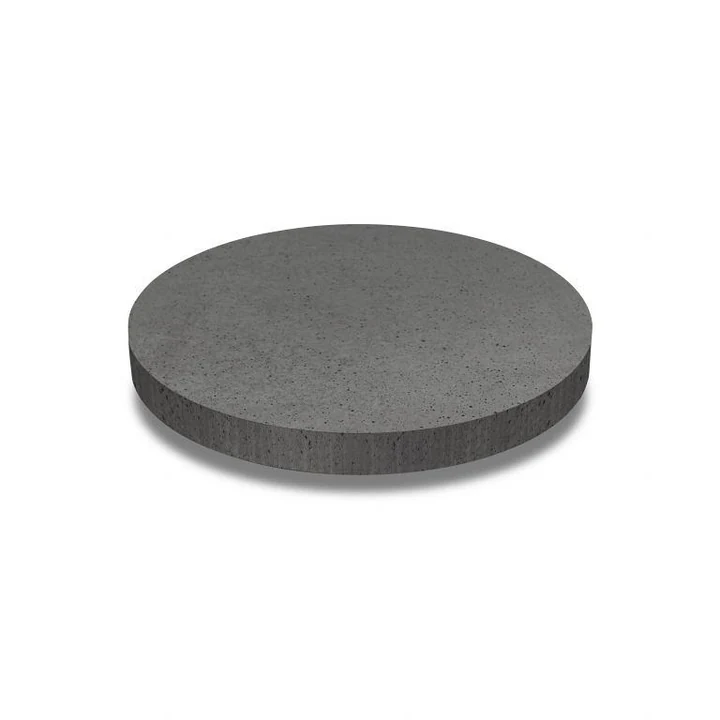 Oud hollandse tegel rond 100x100x7 antraciet ArtiStone betontegel