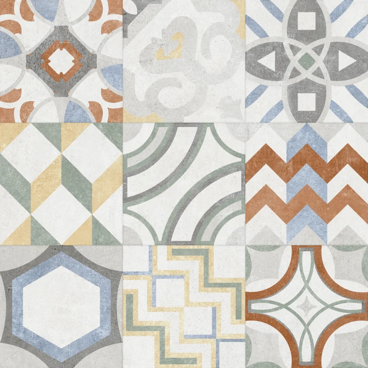 GeoCeramica® Porto 60x60x4cm Mix