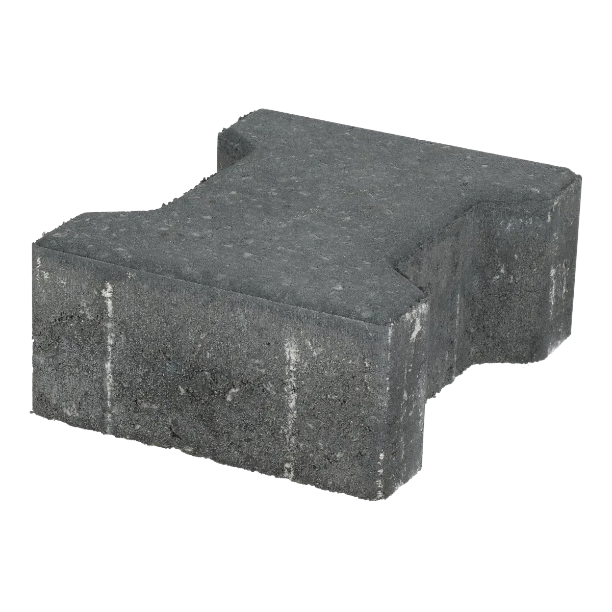 Ecotop Base H-verbandsteen 20x16,4/11,7x8 normaal facet antraciet KOMO PL2 20x16,4x8cm Antraciet