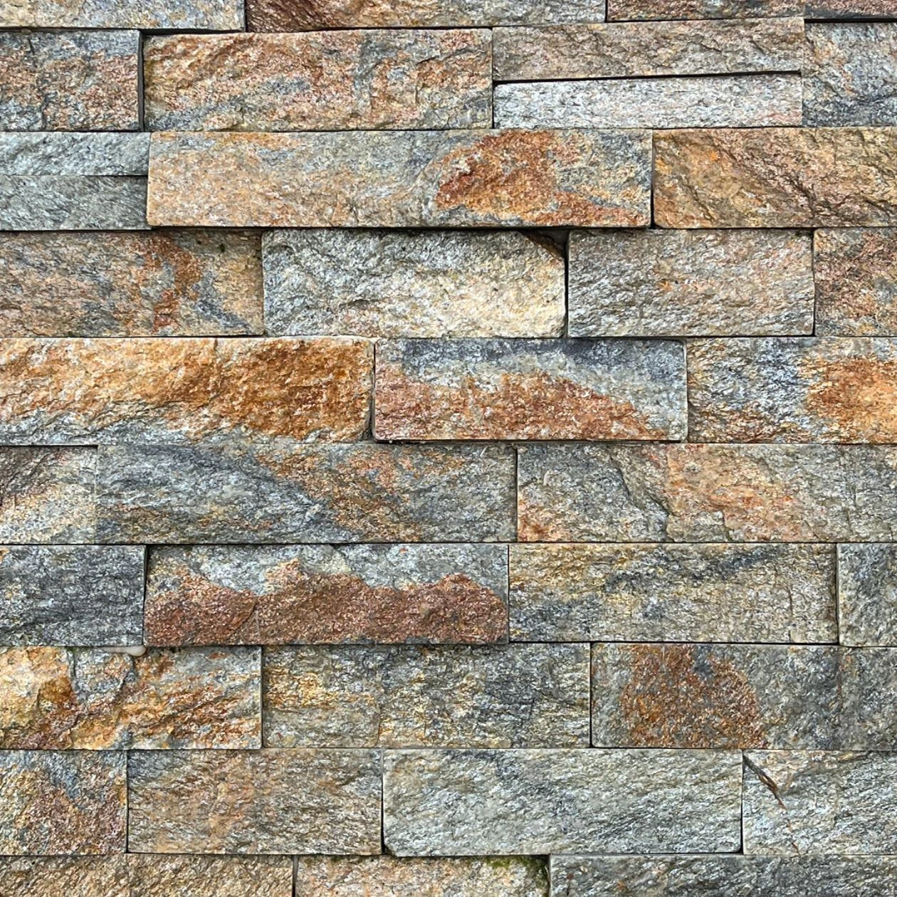 Stone Panels Rusty Quarzite 60x15 cm