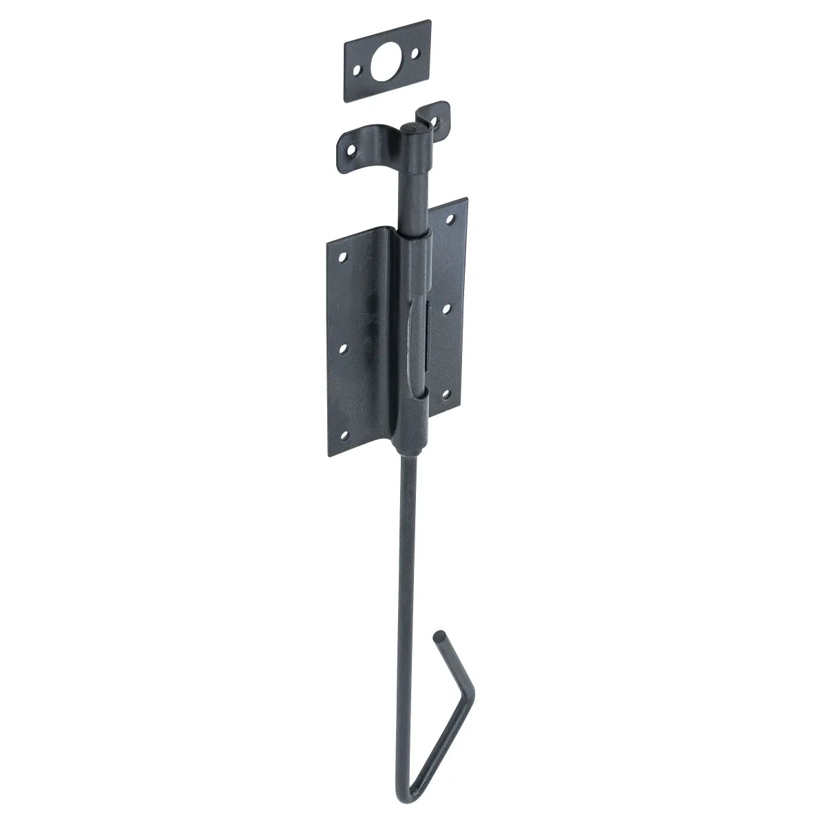 Staartgrendel zwaar 400mm zwart