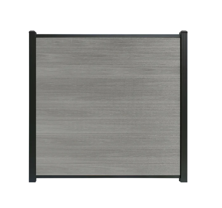 Composiet schutting Grijs Highlander composiet schuttingen