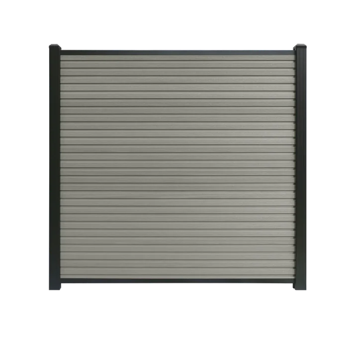 Composiet schutting Rhombus Grijs Highlander composiet schuttingen