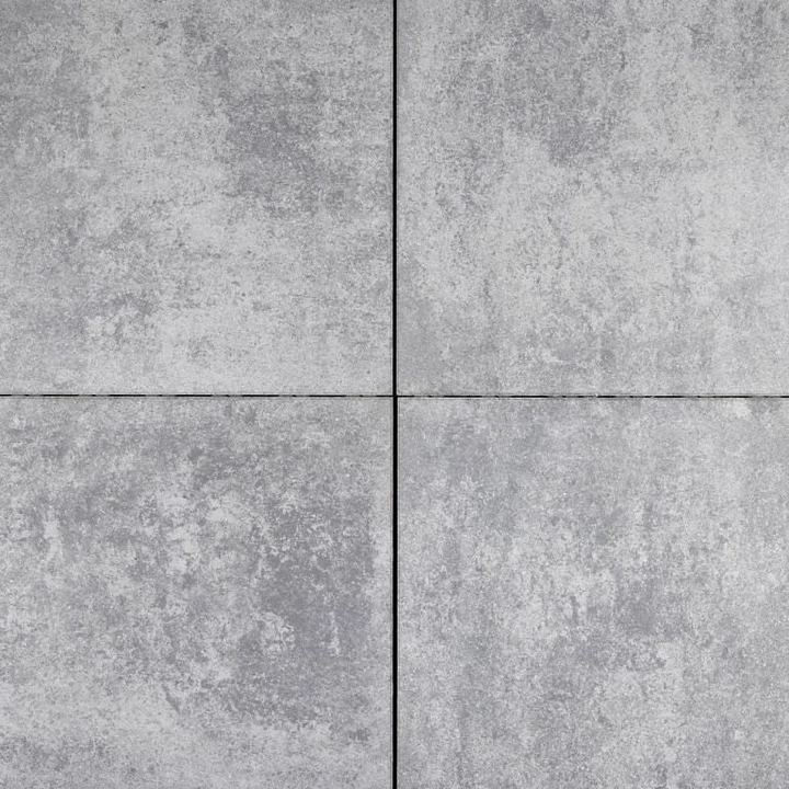 Trippel T 60x60x4 Grijs nuance**