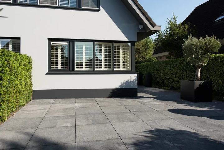 Schellevis Oudhollands Carbon Tegel 100x100x10 100x100x10cm Carbon