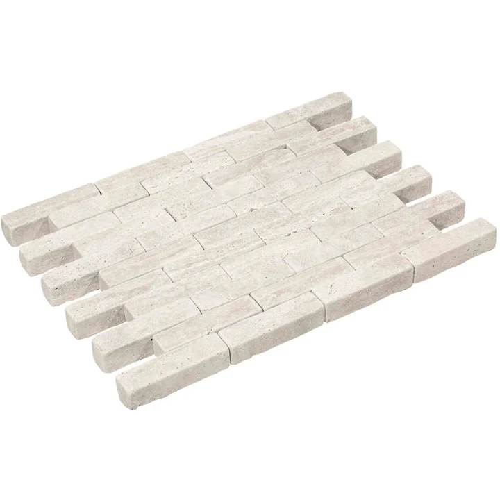 Waalformaat Travertin Ivory Cream 20x5x5 cm