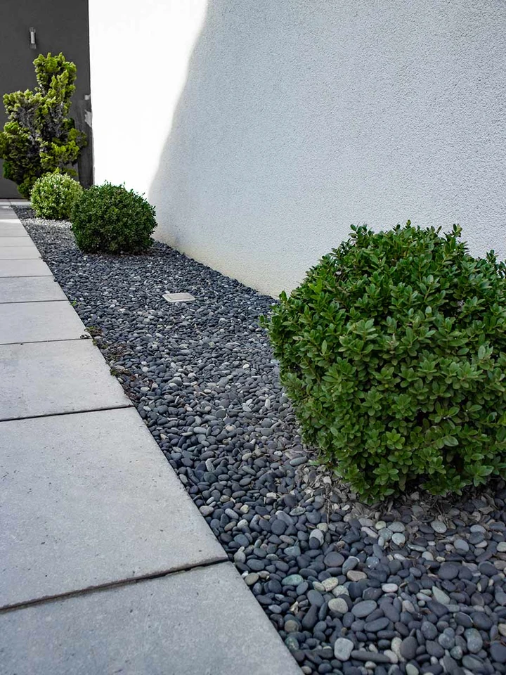 Beach pebbles zwart 5/8mm