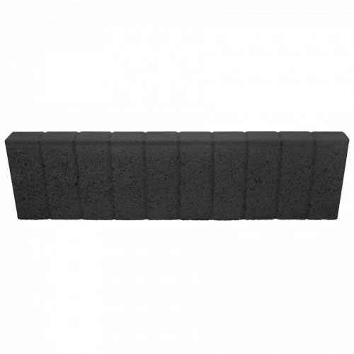Quadrobandpalissade Zwart 25x8