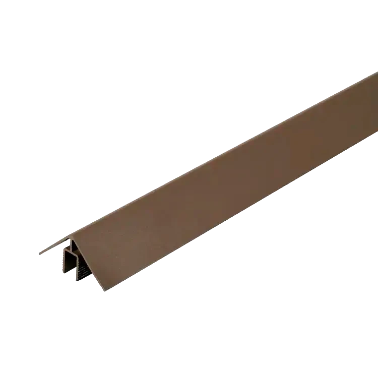 WEO Alu Klikprofiel 50x50mm 300cm Ipé 5x5x300cm