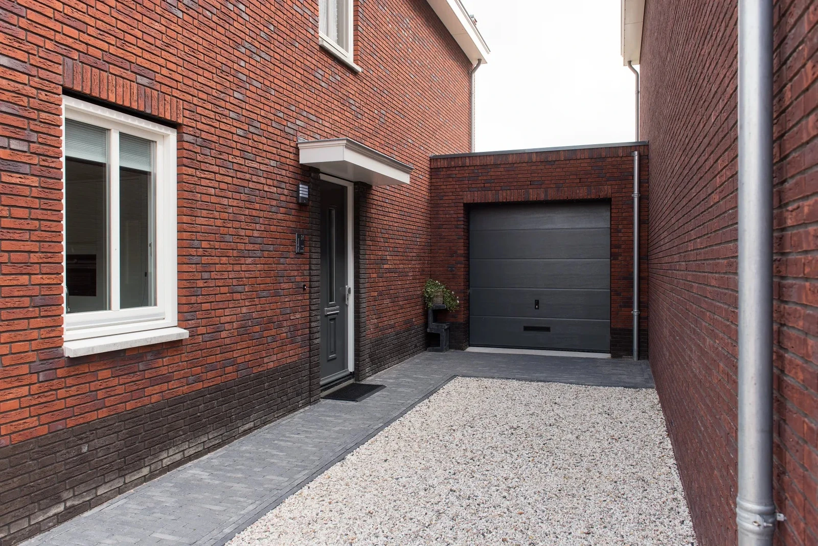 Tambour 20x5x7 20x20x7cm Antraciet