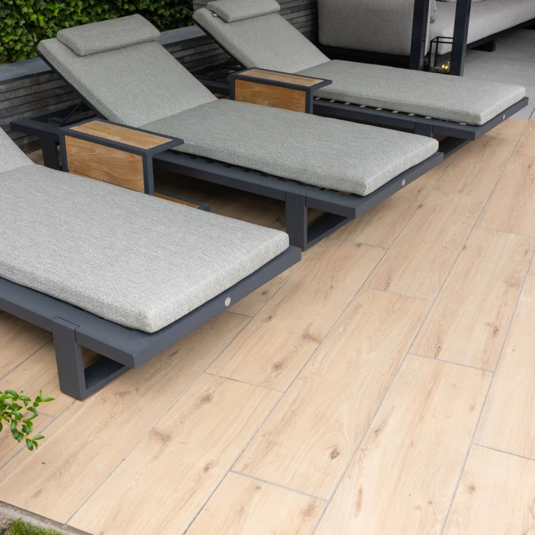 GeoCeramica® Eiken 30x120x4cm Natuurlijk