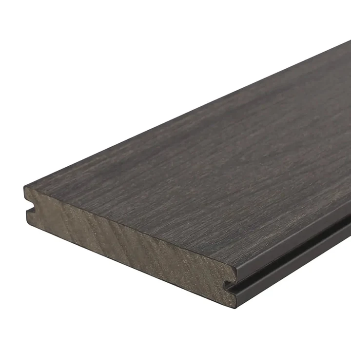 WPC Terrasplank Massief Premium 2,3x13,8x400cm Dark Grey 13.8x2.3x400cm