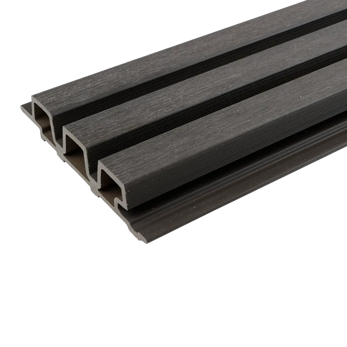 WPC WEO35 Gardenwall 33x170mm (wb 140mm) 290cm Ebony Black 17x3.3x290cm Antraciet