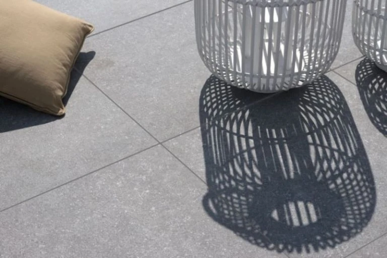 GeoCeramica® BB Stone 60x60x4cm Light Grey