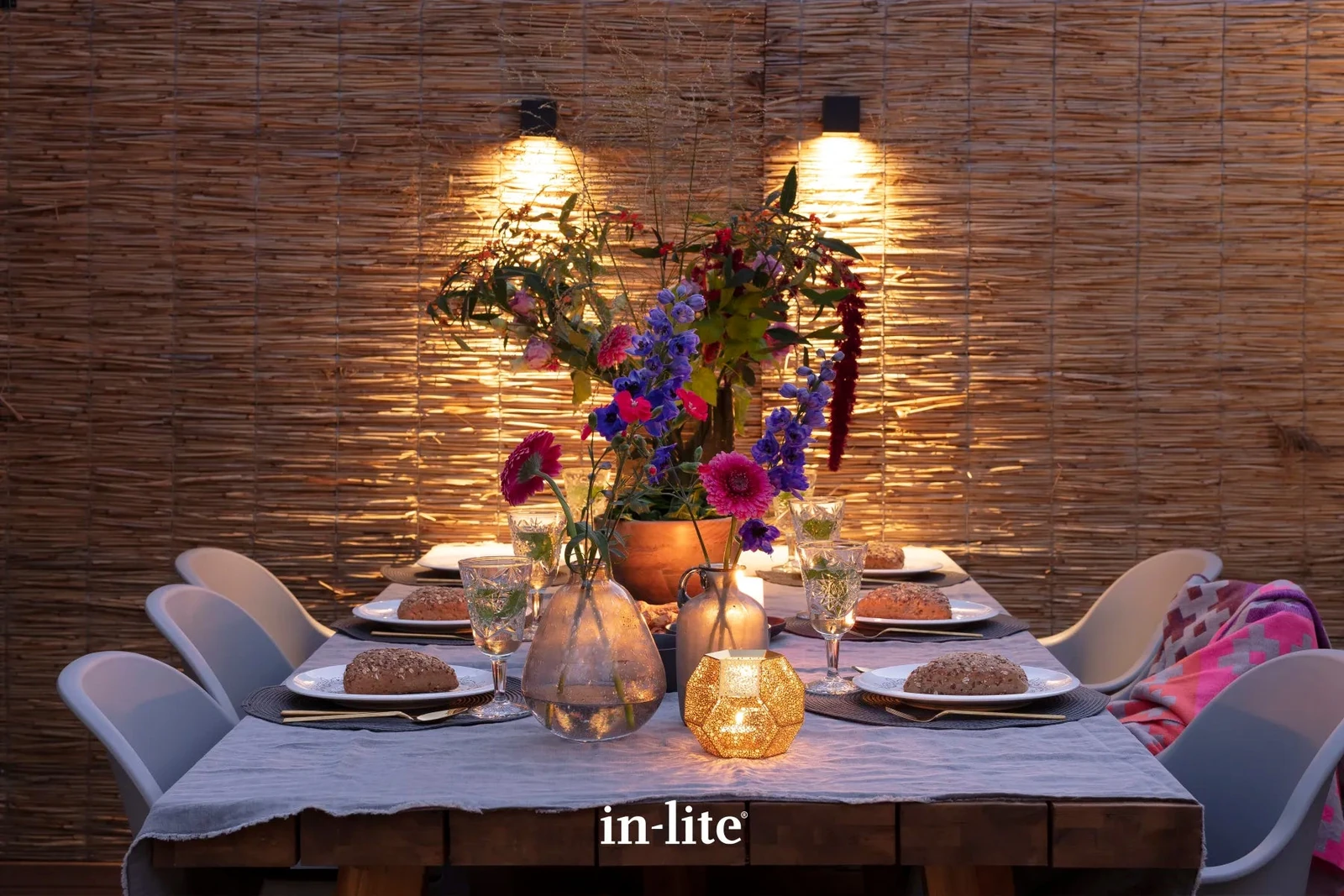 In-Lite Big Cubid Wall 12V - Dark Grey