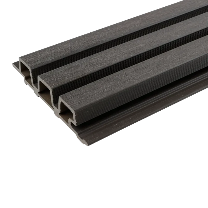 WPC WEO35 Gardenwall 33x170mm (wb 140mm) 290cm Dark Grey 17x3.3x290cm