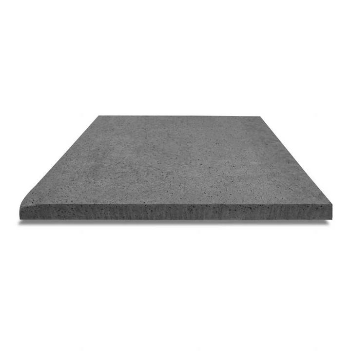 Oud Hollandse zwembadrand 100x100x5 antraciet ArtiStone