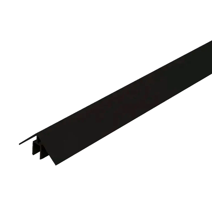 WEO Alu Klikprofiel 50x50mm 300cm Ebony Black 5x5x300cm