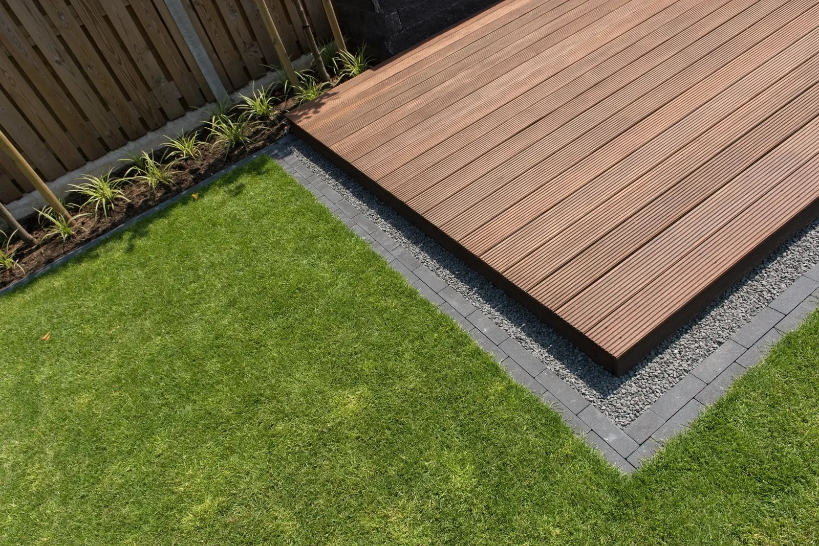 Bangkirai terrasplank glad/grof Premium 2,1x14,5x244cm 14.5x2.1x488cm Hout