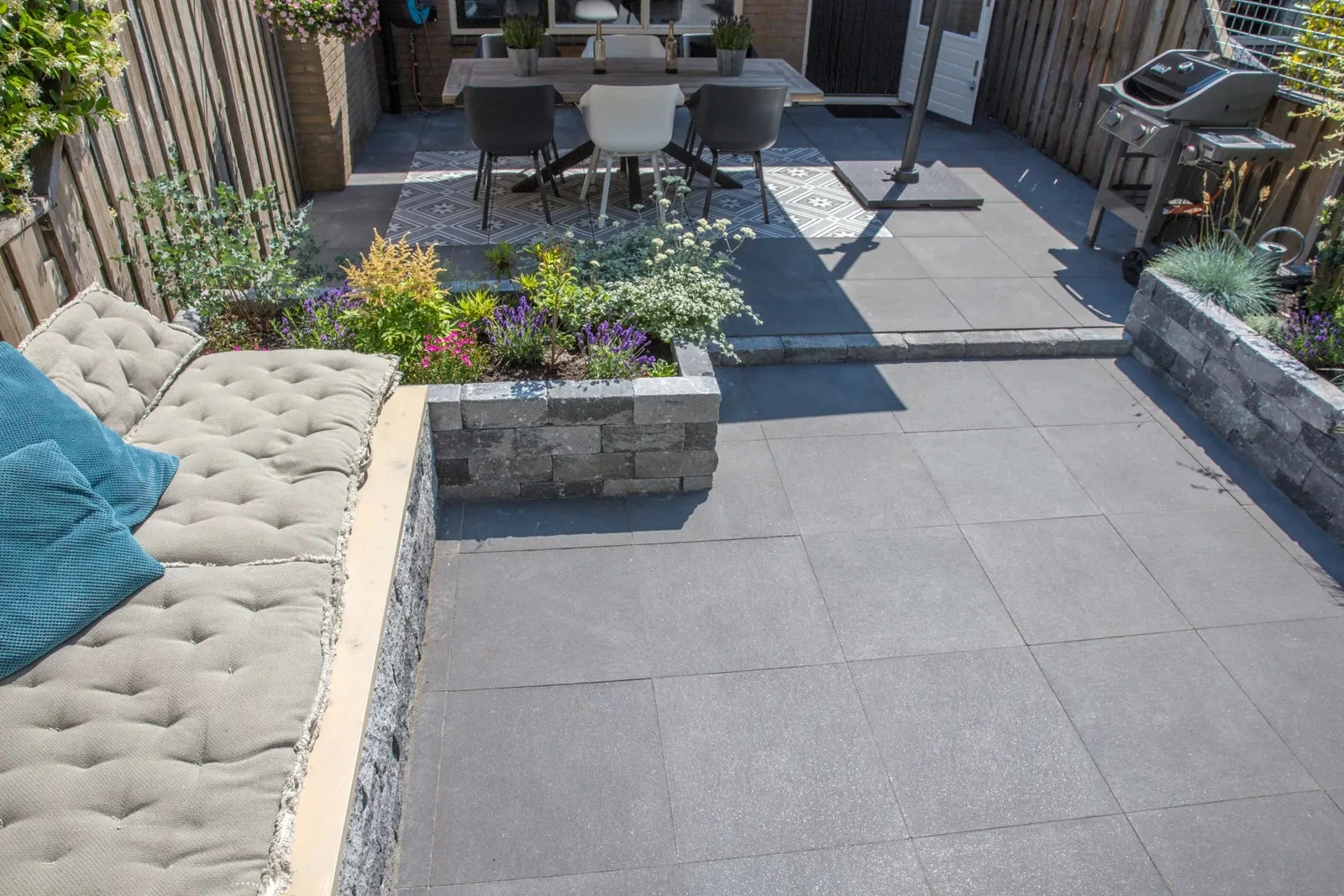 Ceramiton Fiorde 60x60x4cm 60x3x60cm Designo Flower