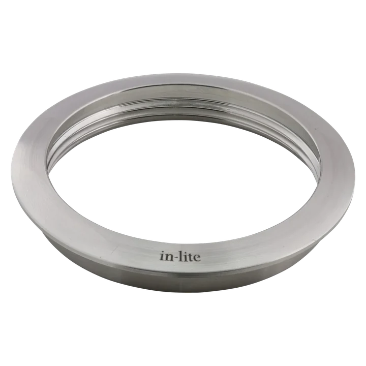 In-Lite RING 68 grondspot accessoire RVS voor BOX 1-PLATE 1