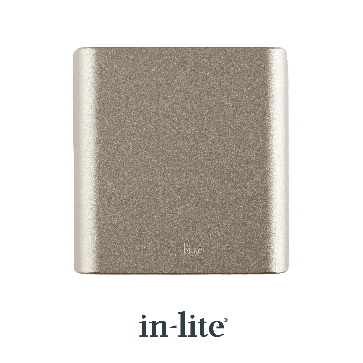 In-Lite Ace Down Wall 100-230V - Rosé Silver