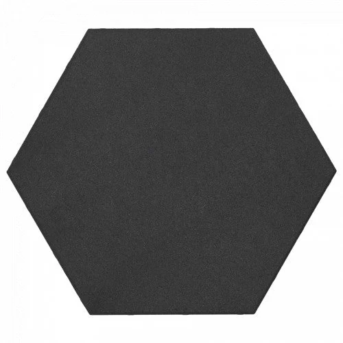 Soft Comfort Zeskant Nero 60x60x4 Excluton betontegel