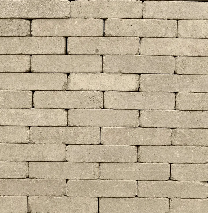 Tambour taupe 7x7x21cm