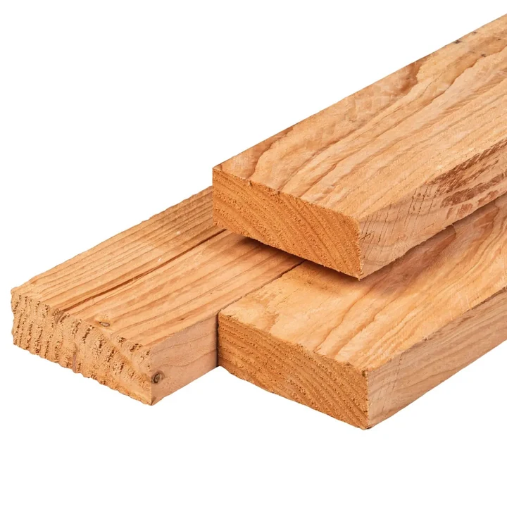 Gording Douglas Ongedroogd en Fijnbezaagd 5,0x15cm