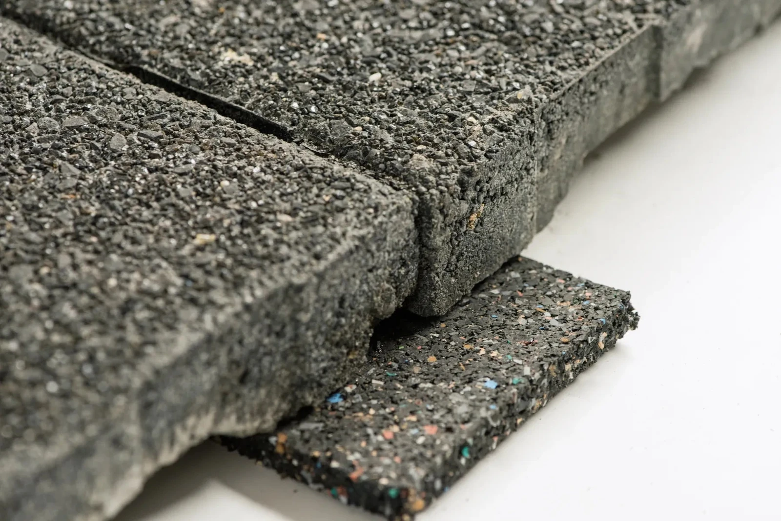 Tegeldrager 150x150x15mm 15x1.5x15cm Zwart